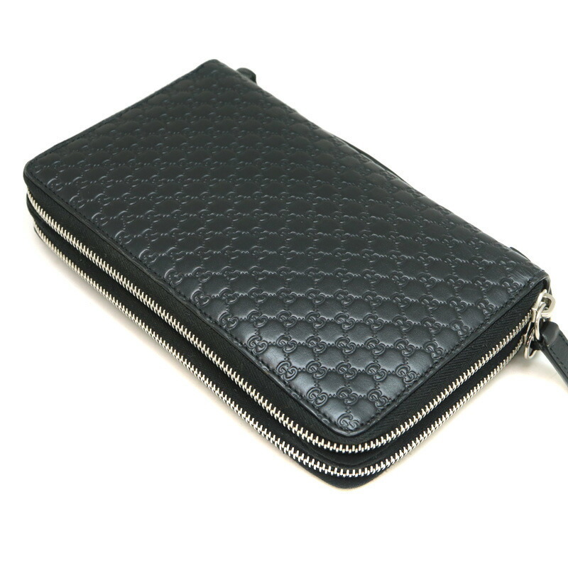 Gucci Leather Black Case Travel Gucci Leather Black Case Travel